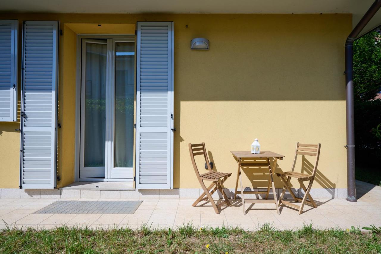 Ferienwohnung La Casa Dei Tigli - Bilocale Con Taverna E Giardino Gorgonzola Exterior foto